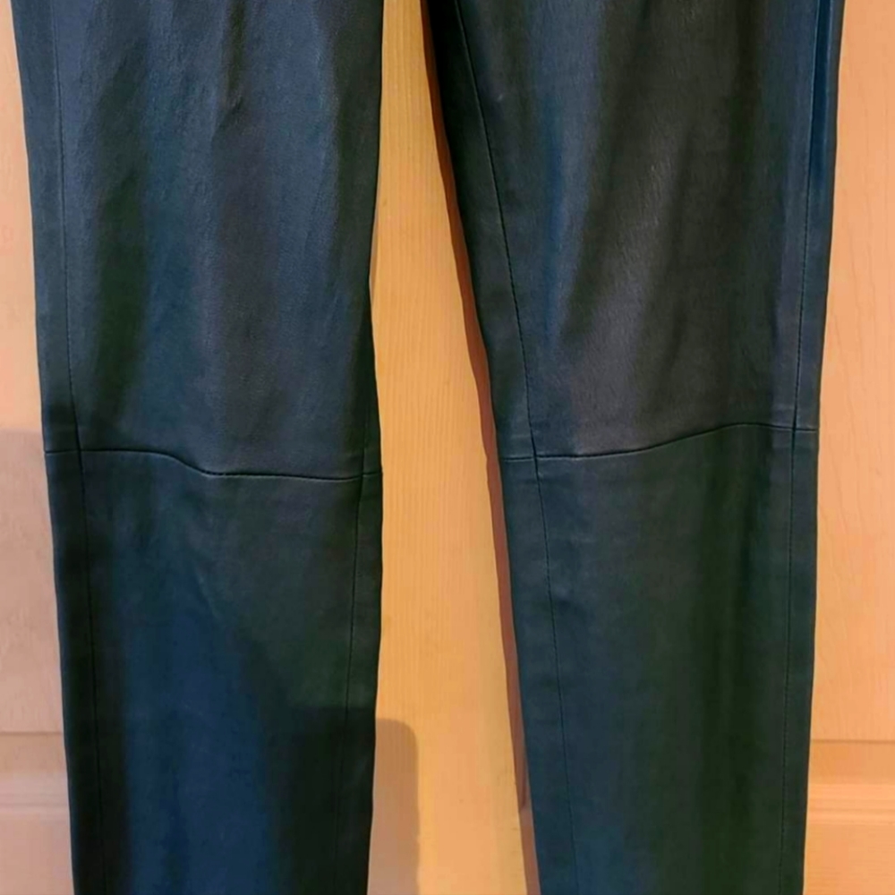 Theory leather pants sz 0